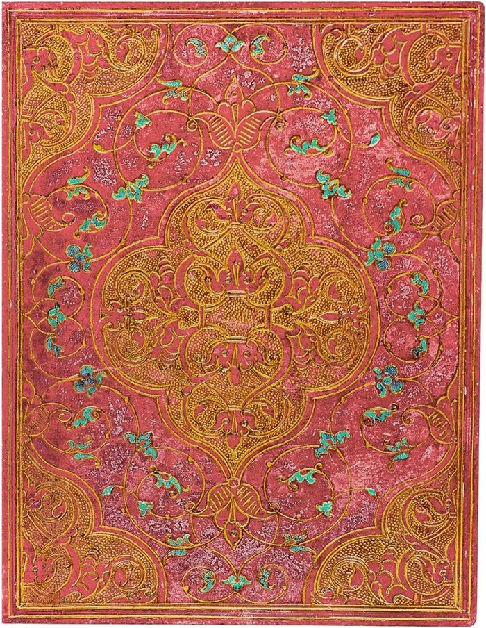 Couverture du livre « CARNET SOUPLE PAPERBLANKS CHRONIQUES ROSES ULTRA NON LIGNE 176P. » de Xxx, librairie Les Contes Infusés à Corte