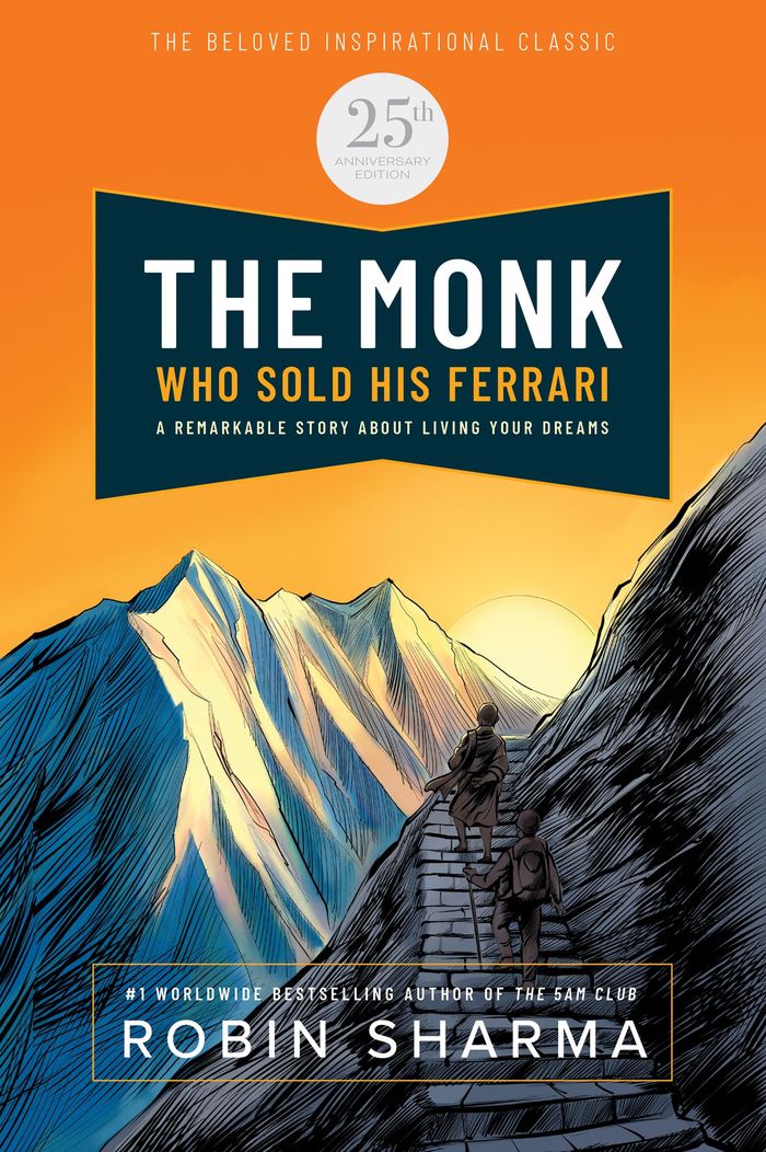 Couverture du livre « THE MONK WHO SOLD HIS FERRARI » de Sharma, Robin, librairie Les Contes Infusés à Corte