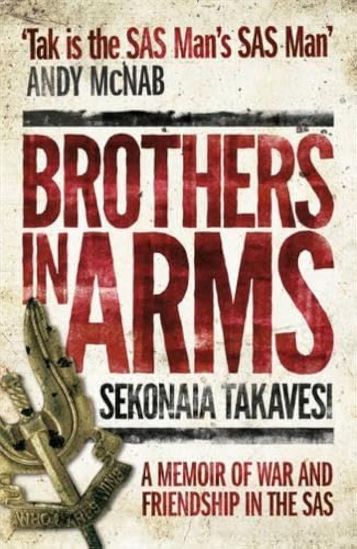 Couverture du livre « BROTHERS IN ARMS: A MEMOIR OF WAR AND FRIENDSHIP IN THE SAS », librairie Les Contes Infusés à Corte