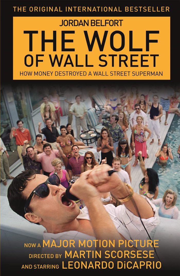 Couverture du livre « THE WOLF OF WALL STREET », librairie Les Contes Infusés à Corte