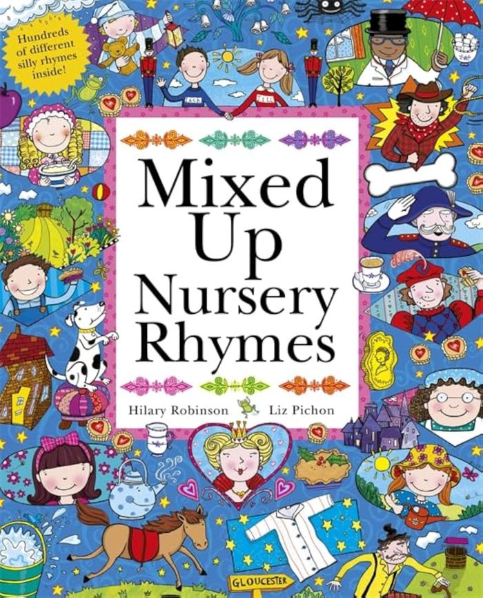 Couverture du livre « MIXED UP NURSERY RHYMES » de Robinson, Hilary, Pi, librairie Les Contes Infusés à Corte