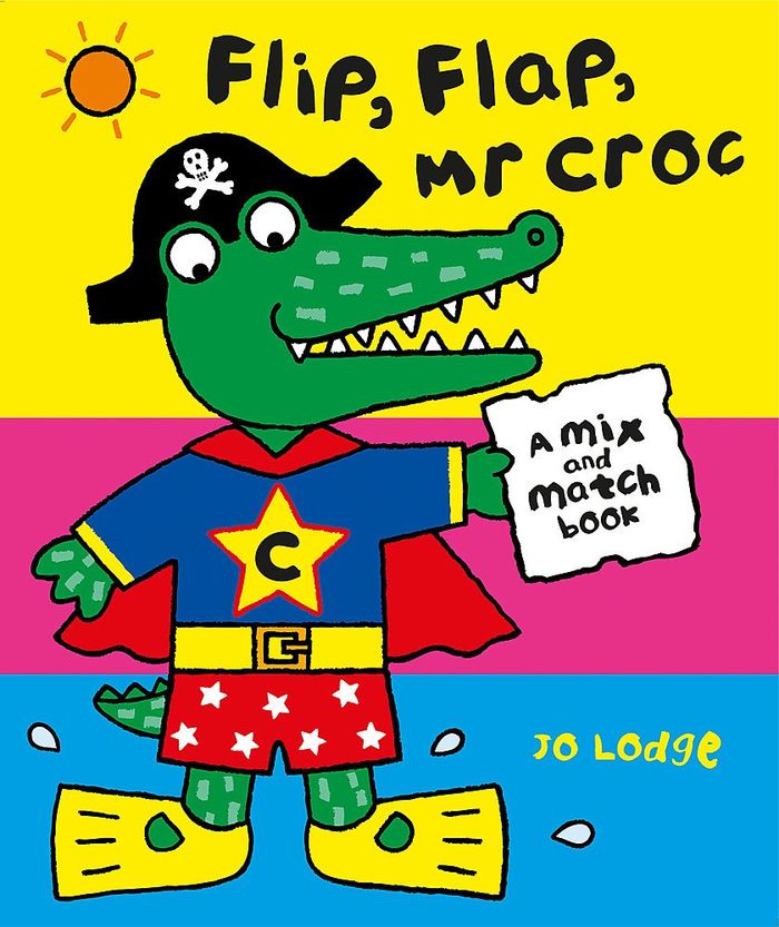 Couverture du livre « FLIP, FLAP, MR CROC », librairie Les Contes Infusés à Corte