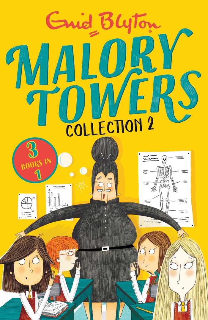 Couverture du livre « MALORY TOWERS COLLECTIONS AND GIFT BOOKS - MALORY TOWERS COLLECTION 2 - BOOKS 4-6 » de Enid Blyton, librairie Les Contes Infusés à Corte