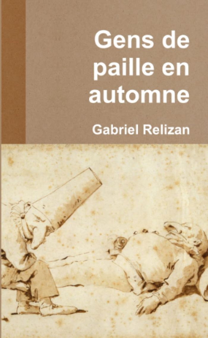 Couverture du livre « GENS DE PAILLE EN AUTOMNE », librairie Les Contes Infusés à Corte