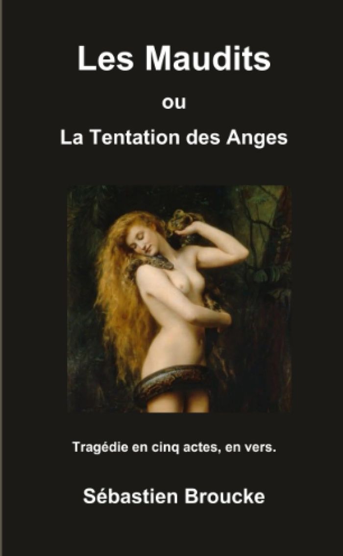 Couverture du livre « LES MAUDITS OU LA TENTATION DES ANGES » de Sebastien Broucke, librairie Les Contes Infusés à Corte