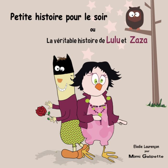 Couverture du livre « PETITE HISTOIRE, POUR LE SOIR » de Elodie Laurencon, librairie Les Contes Infusés à Corte