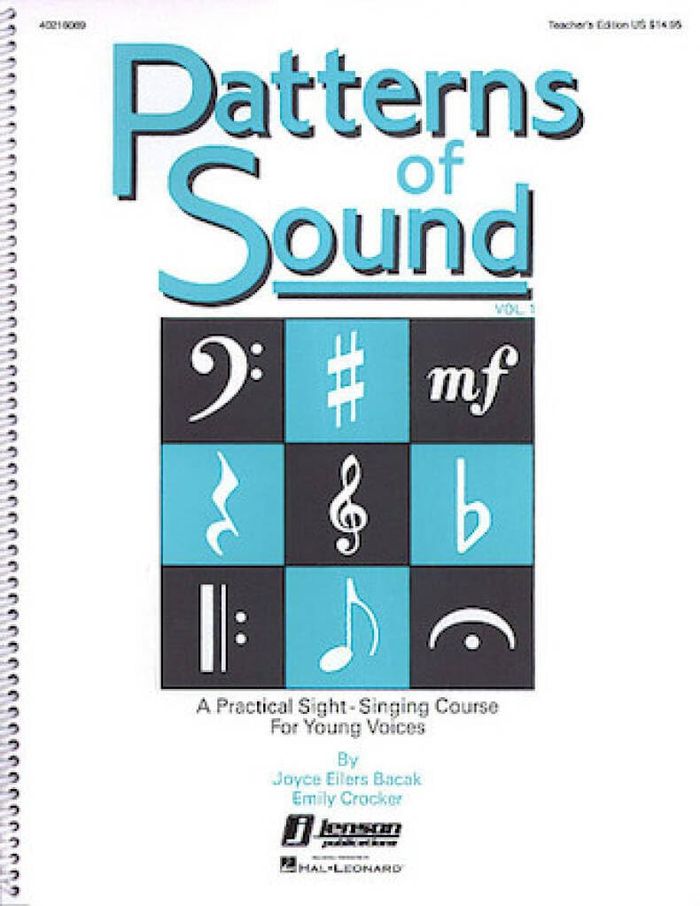 Couverture du livre « PATTERNS OF SOUND - VOL. I (CD) » de Crocker_joyce Emily, librairie Les Contes Infusés à Corte