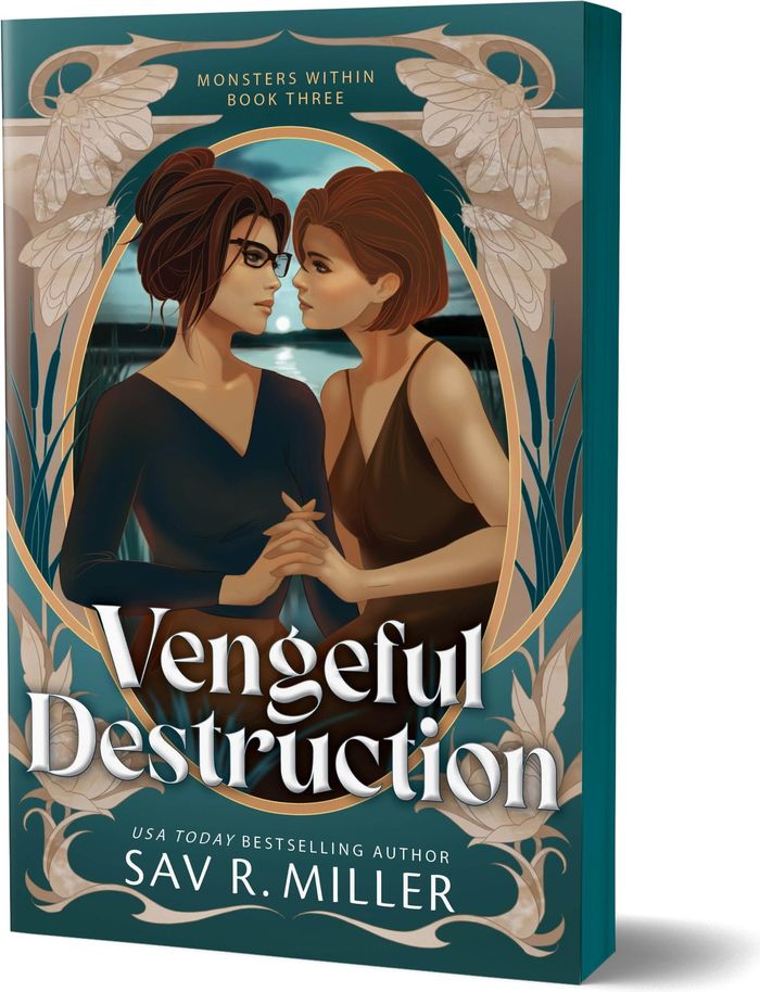 Couverture du livre « MONSTERS WITHIN - VENGEFUL DESTRUCTION » de Miller Sav R., librairie Les Contes Infusés à Corte