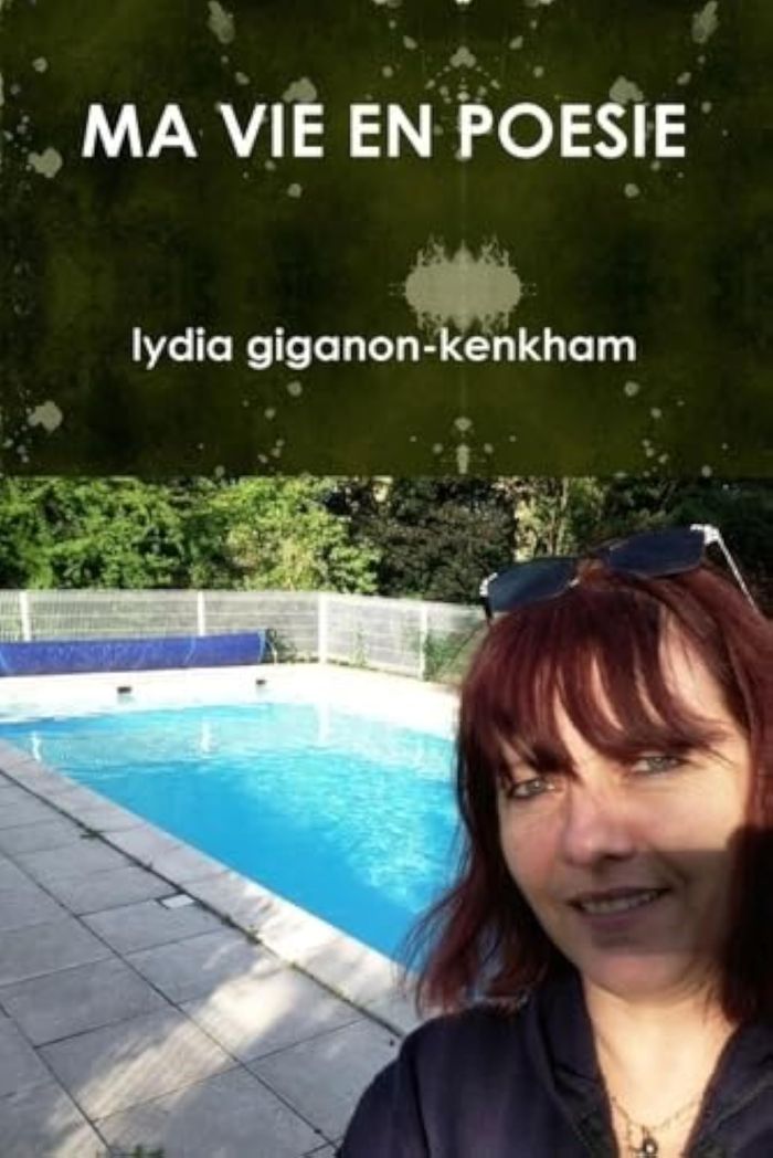 Couverture du livre « MA VIE EN POESIE » de L. Giganon-Kenkham, librairie Les Contes Infusés à Corte