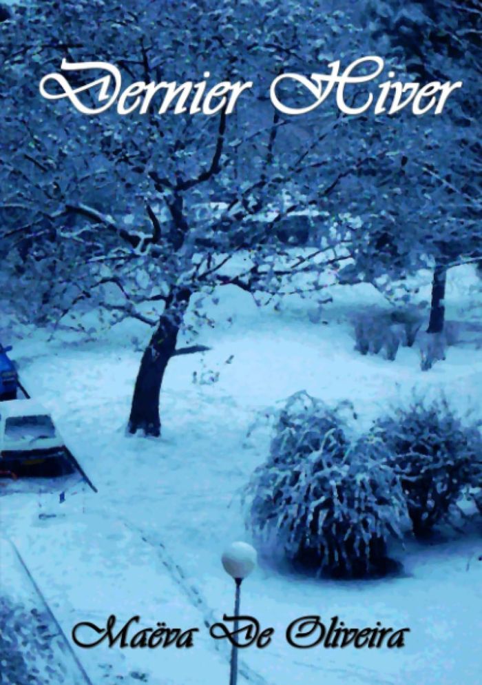 Couverture du livre « DERNIER HIVER. » de De Oliveira Maeva, librairie Les Contes Infusés à Corte