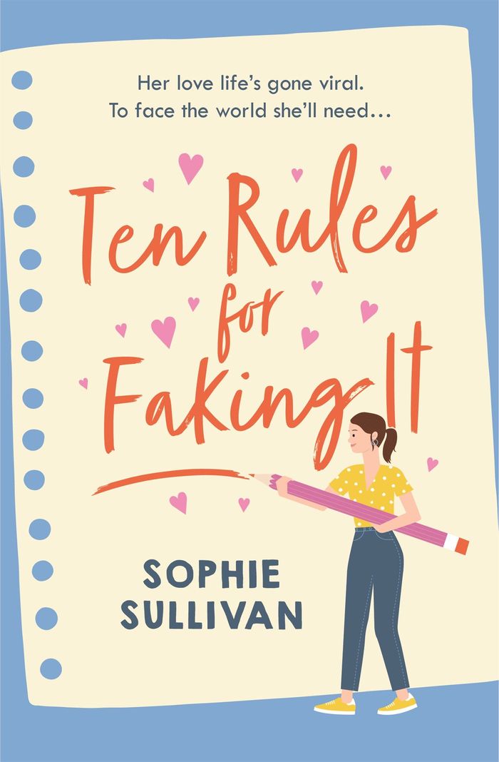 Couverture du livre « TEN RULES FOR FAKING IT - CAN YOU FAKE IT TILL YOU MAKE IT WHEN IT COMES TO LOVE? », librairie Les Contes Infusés à Corte