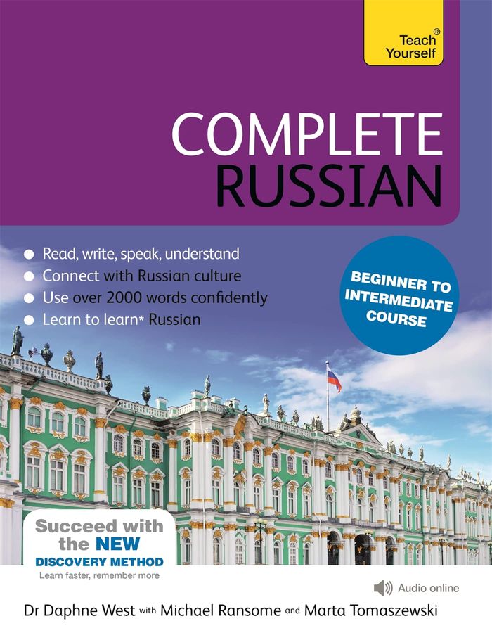 Couverture du livre « COMPLETE RUSSIAN BEGINNER TO INTERMEDIATE COURSE - (BOOK AND AUDIO SUPPORT) », librairie Les Contes Infusés à Corte