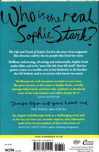Quatrième de couverture de « THE LIFE AND DEATH OF SOPHIE STARK »