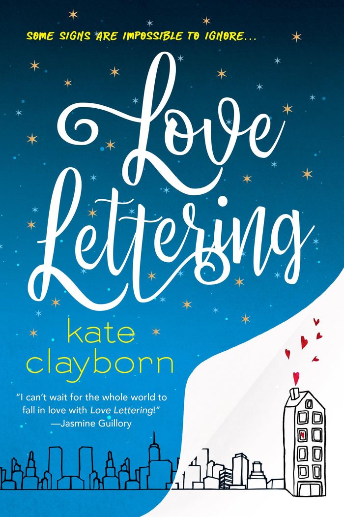 Couverture du livre « LOVE LETTERING - A WITTY AND HEARTFELT LOVE STORY » de Kate Clayborn, librairie Les Contes Infusés à Corte