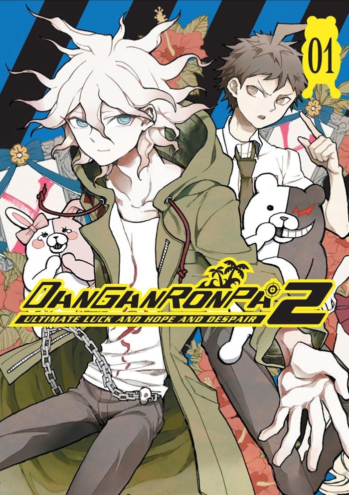 Couverture du livre « DANGANRONPA 2: ULTIMATE LUCK AND HOPE AND DESPAIR VOLUME 1 » de Chunsoft/kyousuke, librairie Les Contes Infusés à Corte