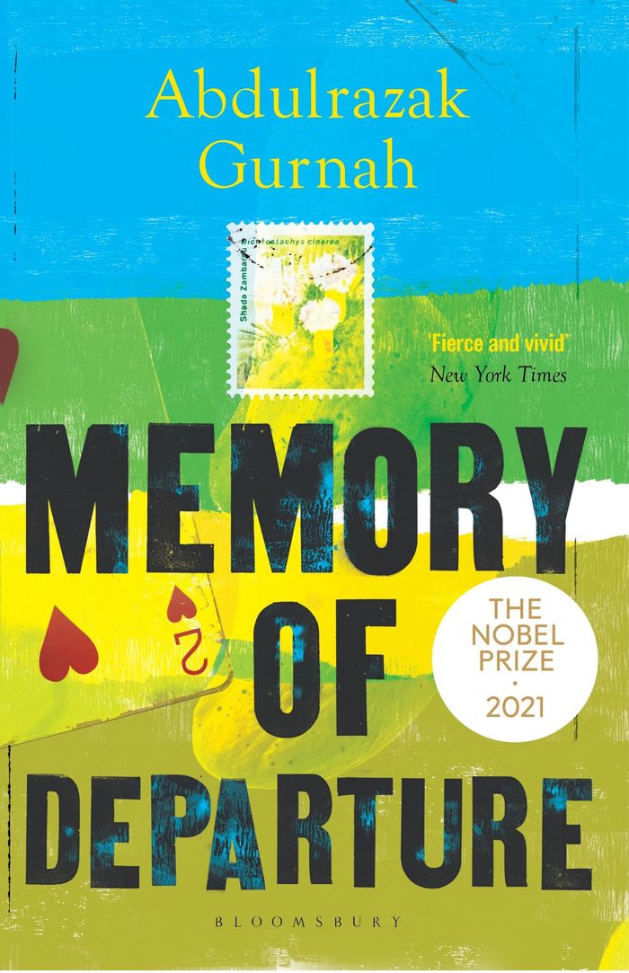 Couverture du livre « MEMORY OF DEPARTURE - BY THE WINNER OF THE NOBEL PRIZE IN LITERATURE 2021 » de Abdulrazak Gurnah, librairie Les Contes Infusés à Corte