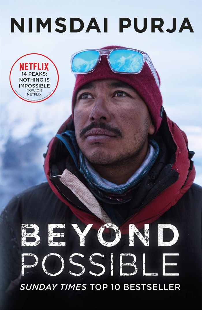 Couverture du livre « BEYOND POSSIBLE - THE INSPIRATIONAL AUTOBIOGRAPHY OF THE CELEBRATED MOUNTAINEER » de Nimsdai Purja, librairie Les Contes Infusés à Corte