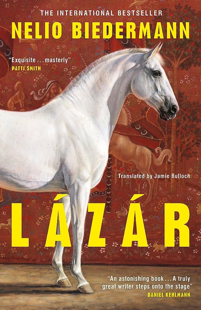 Couverture du livre « LAZAR - THE INTERNATIONAL SENSATION » de Nelio Biedermann, librairie Les Contes Infusés à Corte