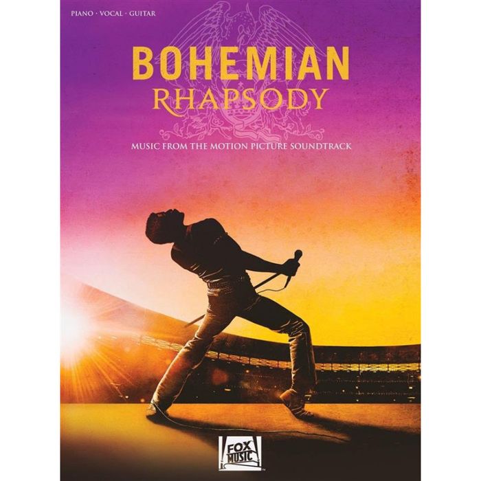 Couverture du livre « BOHEMIAN RHAPSODY : MUSIC FROM THE MOTION PICTURE SOUNDTRACK - PIANO, CHANT ET GUITARE », librairie Les Contes Infusés à Corte