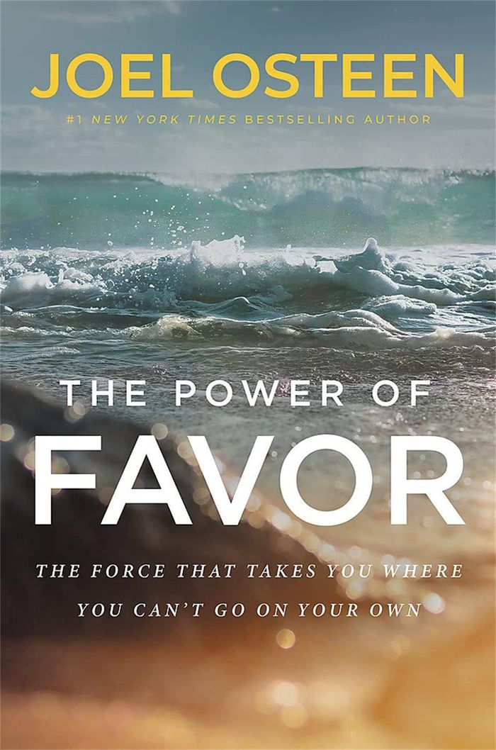 Couverture du livre « THE POWER OF FAVOR - UNLEASHING THE FORCE THAT WILL TAKE YOU WHERE YOU CAN'T GO ON YOUR OWN » de Joel Osteen, librairie Les Contes Infusés à Corte