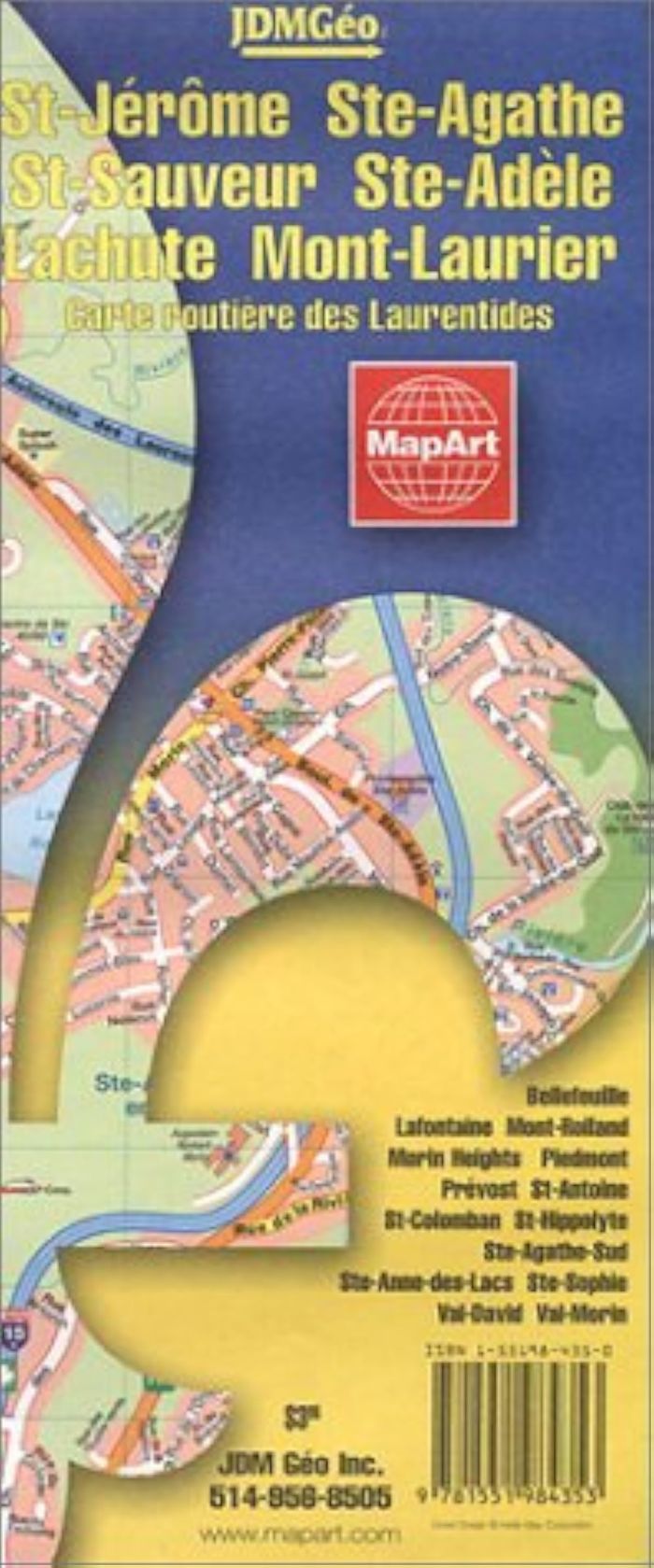 Couverture du livre « LAURENTIDES » de Collectif, librairie Les Contes Infusés à Corte