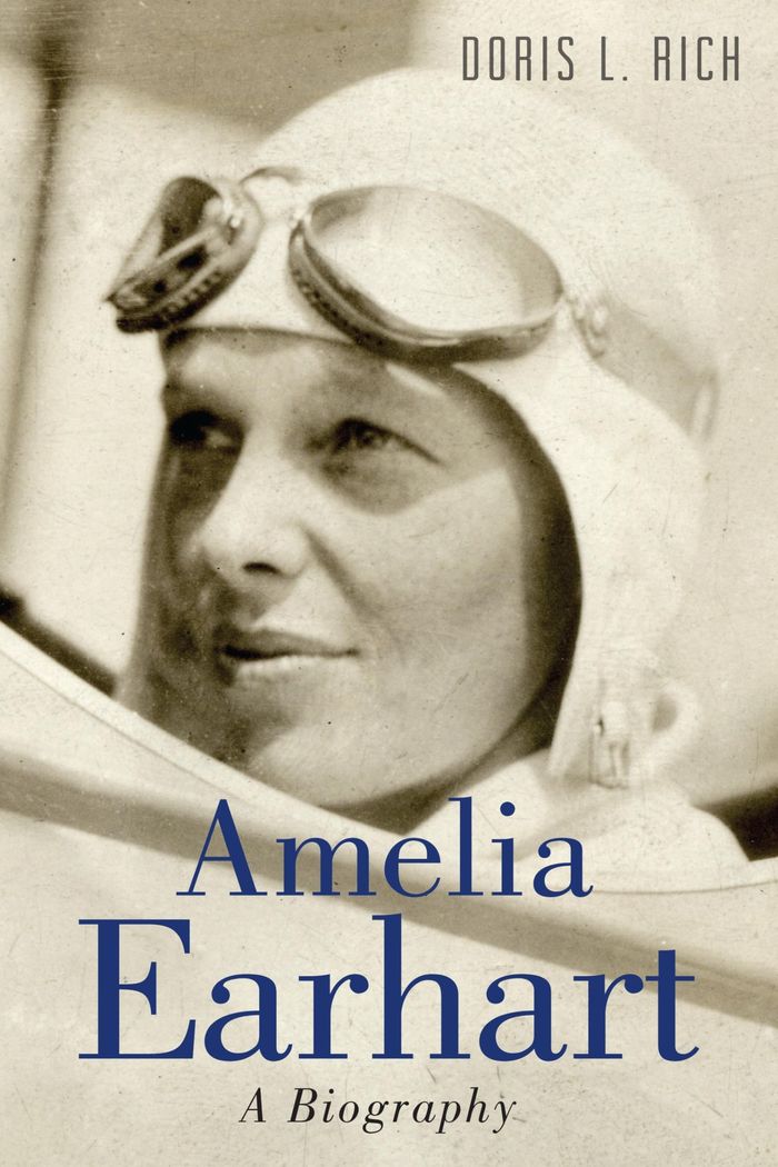 Couverture du livre « AMELIA EARHART - A BIOGRAPHY » de Rich Doris L., librairie Les Contes Infusés à Corte