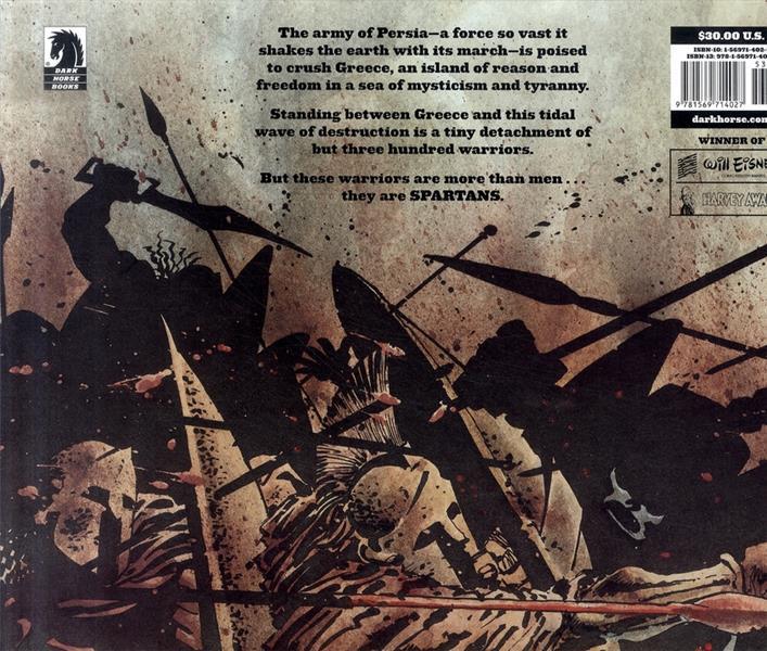 Quatrième de couverture de « 300 »