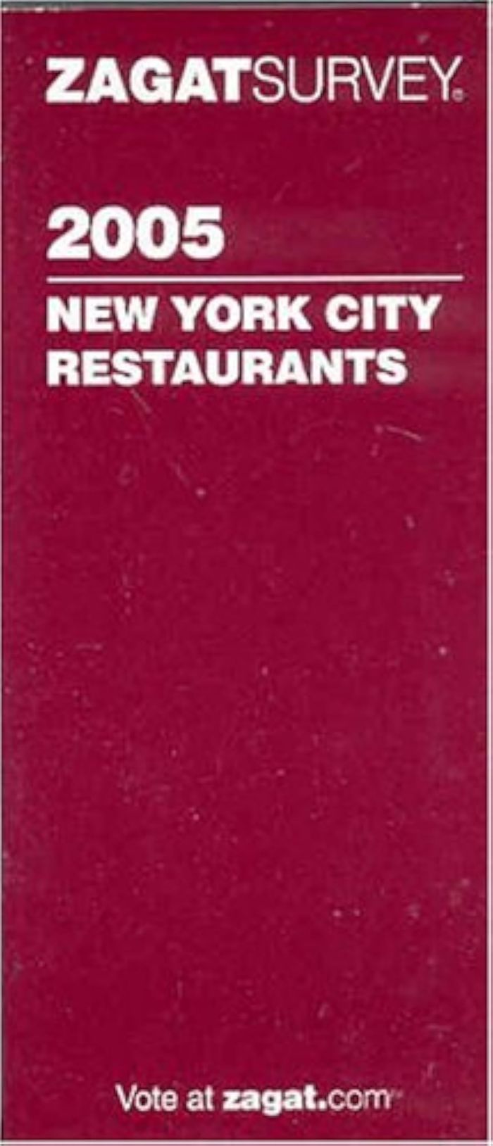 Couverture du livre « NEW YORK CITY RESTAURANTS 2005 » de Collectif, librairie Les Contes Infusés à Corte