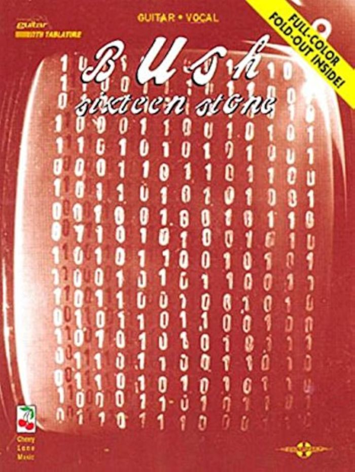 Couverture du livre « BUSH - SIXTEEN STONE GUITARE », librairie Les Contes Infusés à Corte