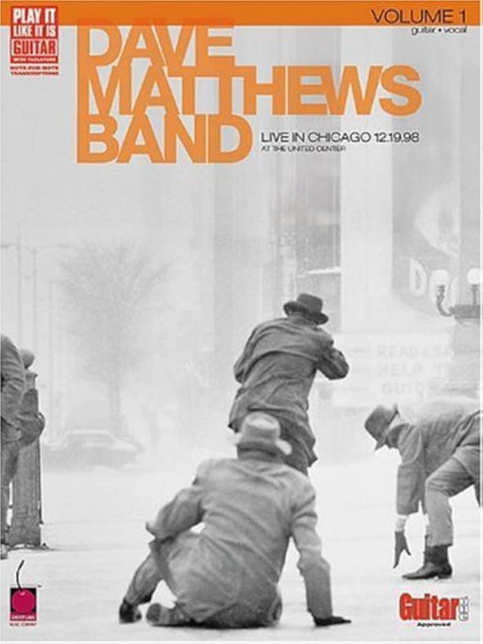 Couverture du livre « PLAY IT LIKE IT IS GUITAR: DAVE MATTHEWS BAND - LIVE IN CHICAGO 12.19.98 VOLUME 1 GUITARE » de Matthews, (arti Dave, librairie Les Contes Infusés à Corte