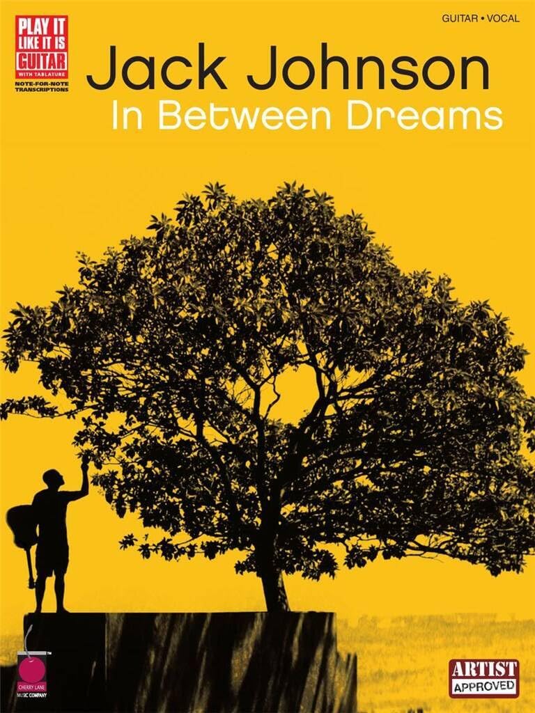 Couverture du livre « JACK JOHNSON - IN BETWEEN DREAMS GUITARE » de Auteurs Divers, librairie Les Contes Infusés à Corte