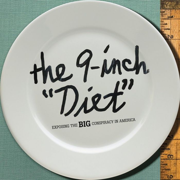 Couverture du livre « THE 9-INCH DIET /ANGLAIS » de Alex Bogusky, librairie Les Contes Infusés à Corte