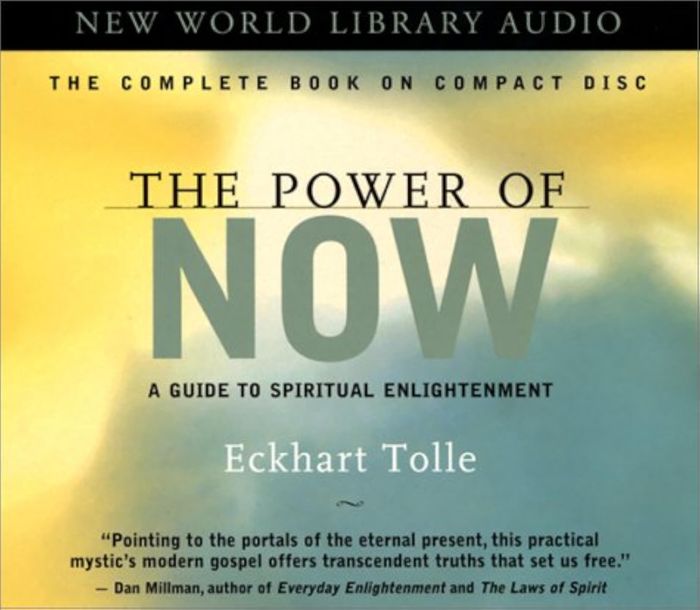 Couverture du livre « THE POWER OF NOW: A GUIDE TO SPIRITUAL ENLIGHTENMENT: UNABRIDGED » de Tolle, Eckhart, librairie Les Contes Infusés à Corte