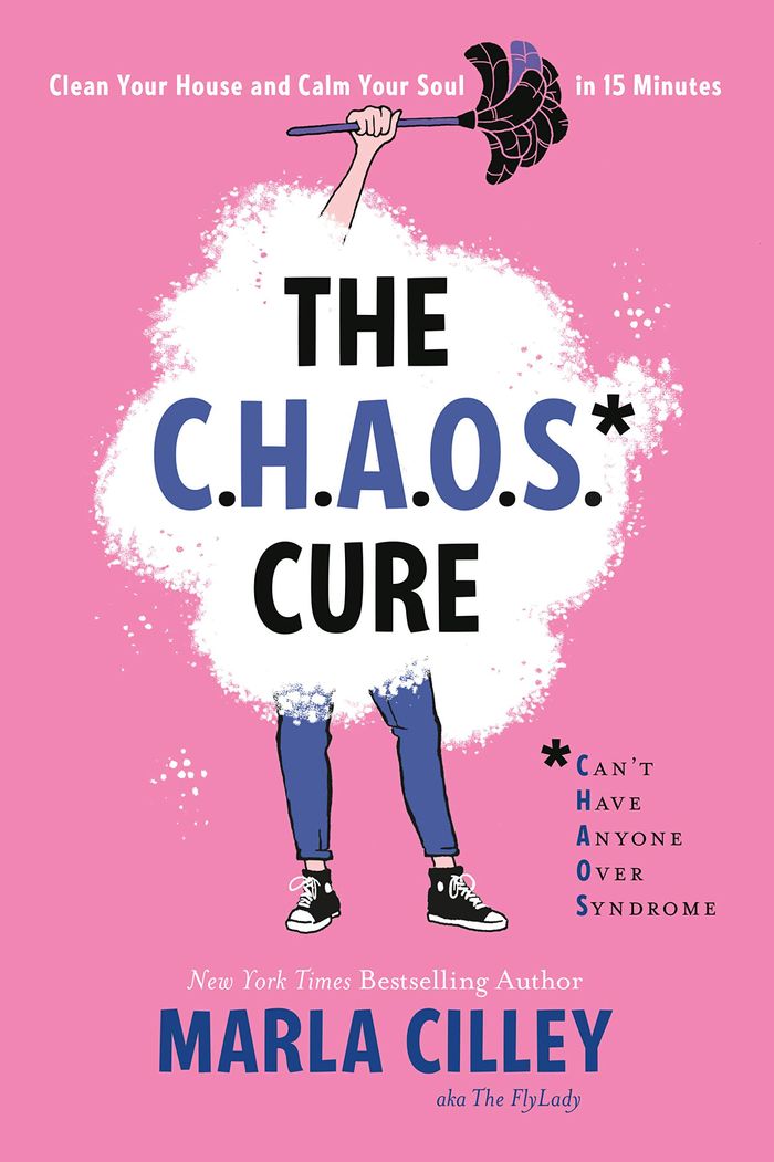 Couverture du livre « THE CHAOS CURE - CLEAN YOUR HOUSE AND CALM YOUR SOUL IN 15 MINUTES », librairie Les Contes Infusés à Corte