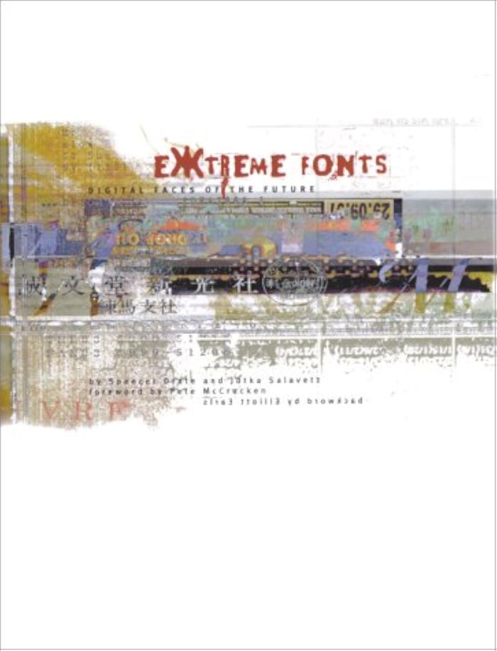 Couverture du livre « EXTREME FONTS » de Xxx, librairie Les Contes Infusés à Corte