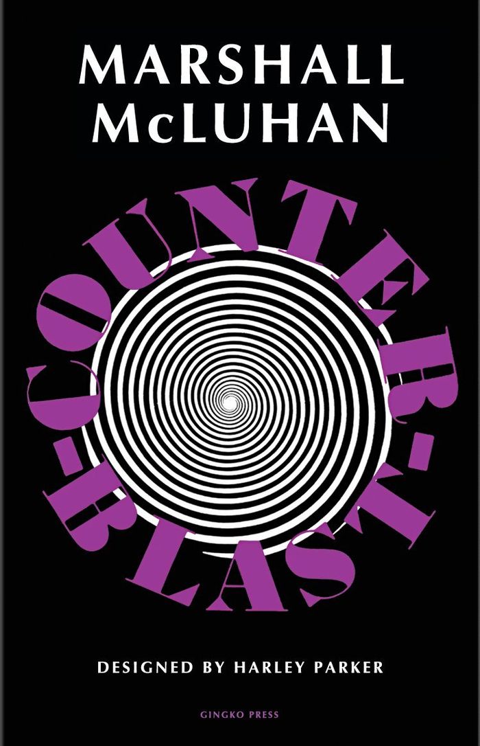 Couverture du livre « MARSHALL MCLUHAN COUNTERBLAST /ANGLAIS », librairie Les Contes Infusés à Corte