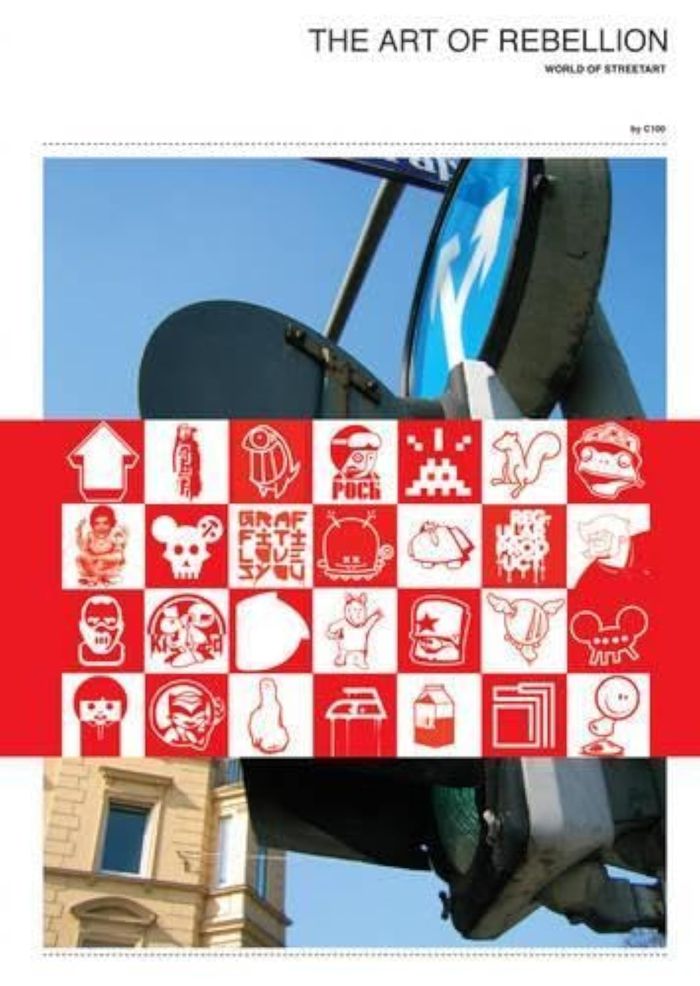 Couverture du livre « THE ART OF REBELLION (HARDBACK) /ANGLAIS » de C100, librairie Les Contes Infusés à Corte