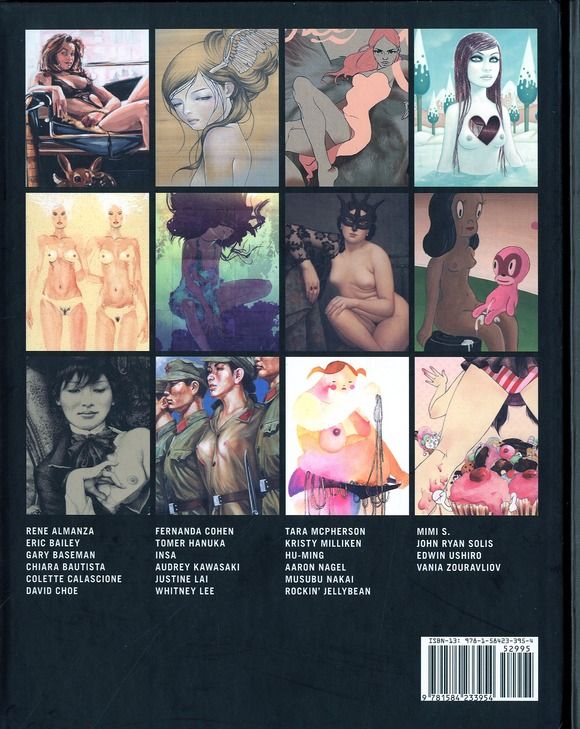 Quatrième de couverture de « JUXTAPOZ EROTICA /ANGLAIS »