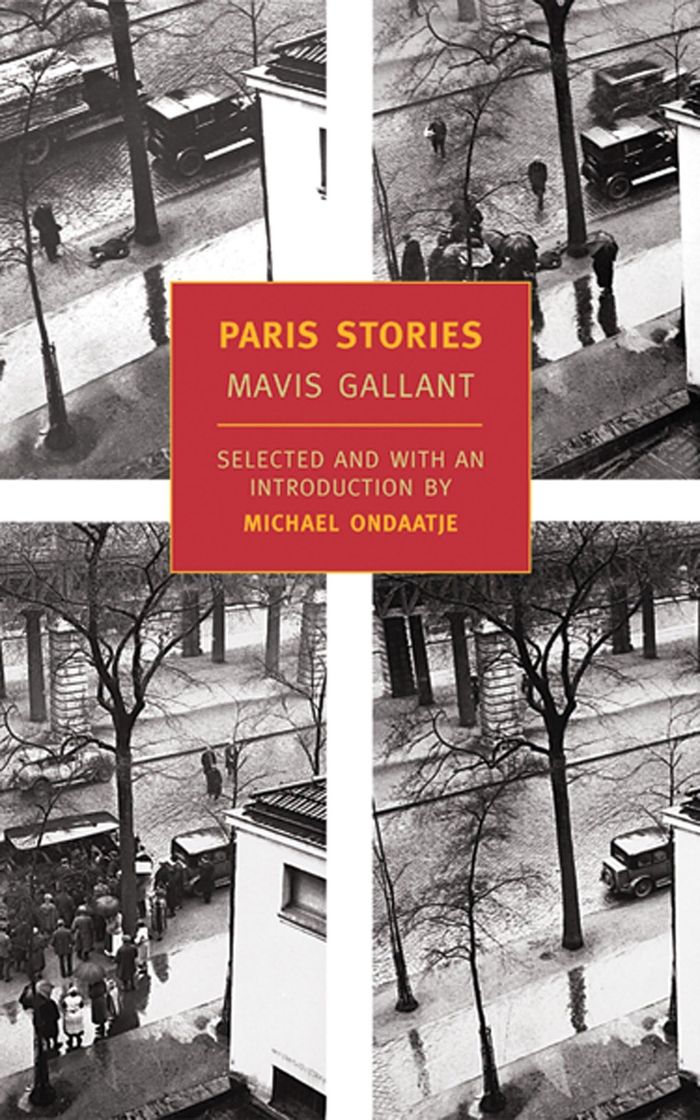 Couverture du livre « PARIS STORIES » de Gallant/ondaatje, librairie Les Contes Infusés à Corte