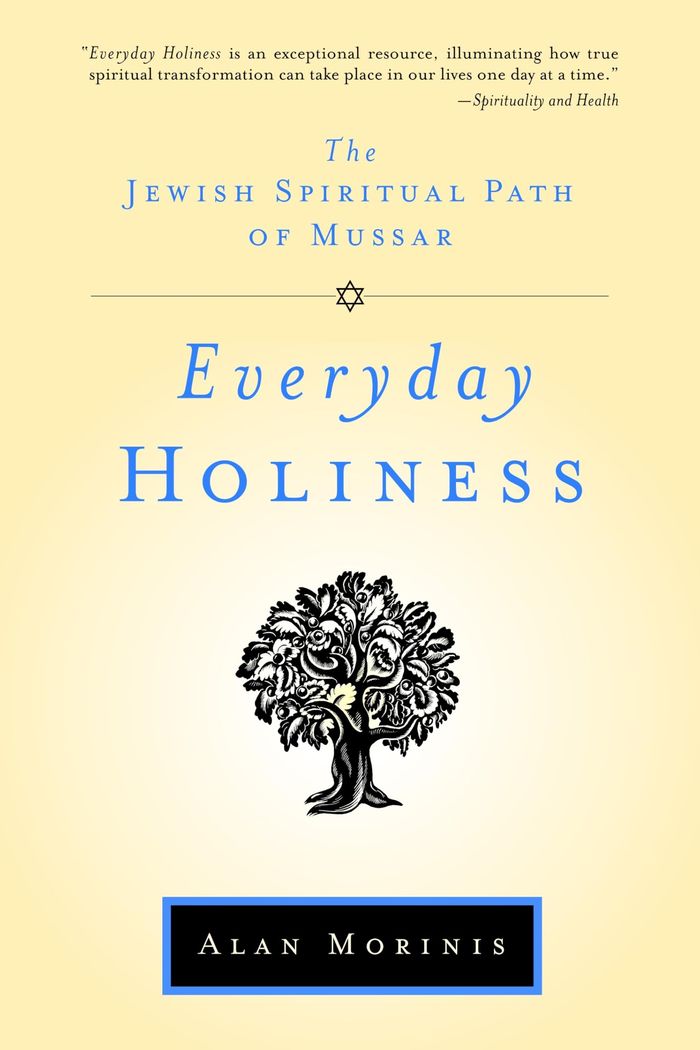 Couverture du livre « EVERYDAY HOLINESS - THE JEWISH SPIRITUAL PATH OF MUSSAR » de Alan Morinis, librairie Les Contes Infusés à Corte