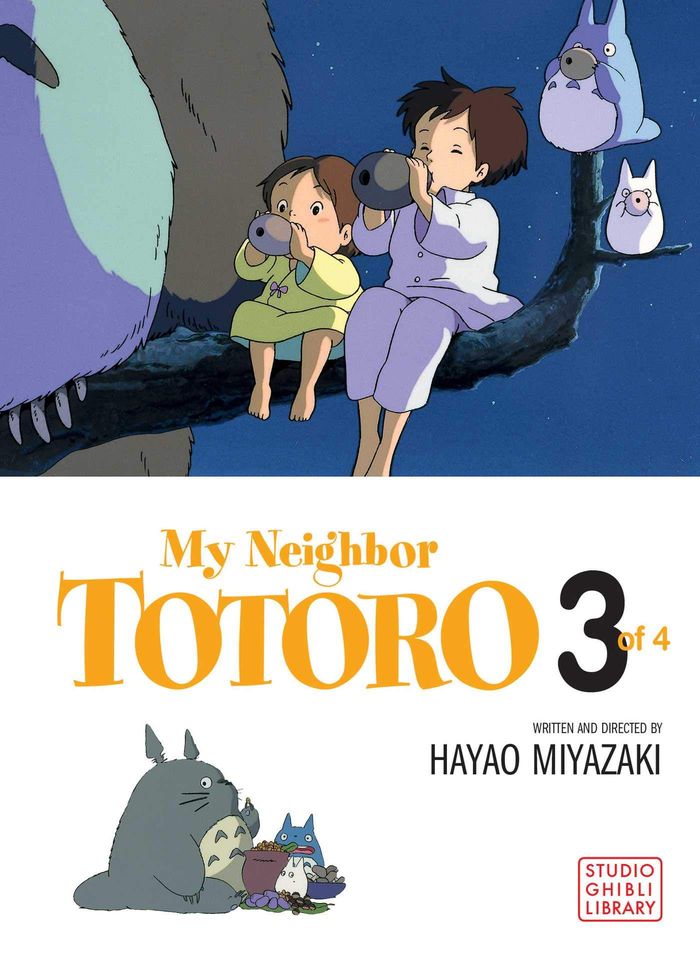 Couverture du livre « MY NEIGHBOR TOTORO FILM COMICS - MY NEIGHBOR TOTORO FILM COMIC, VOL. 3 - VOLUME 3 » de Hayao Miyazaki, librairie Les Contes Infusés à Corte