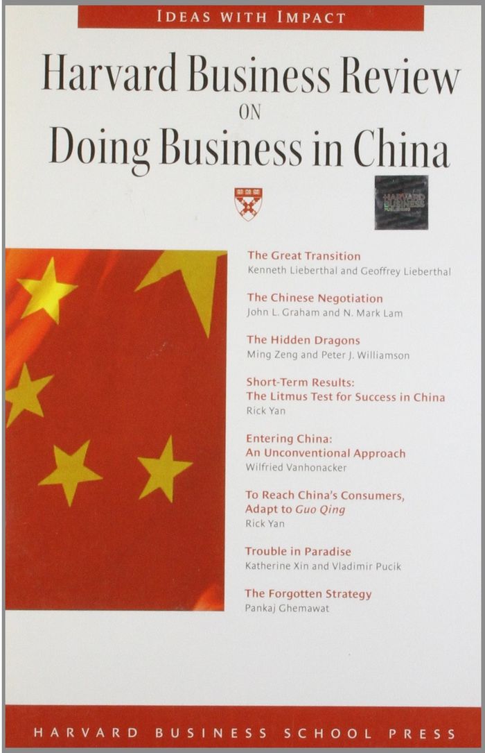 Couverture du livre « DOING BUSINESS IN CHINA », librairie Les Contes Infusés à Corte