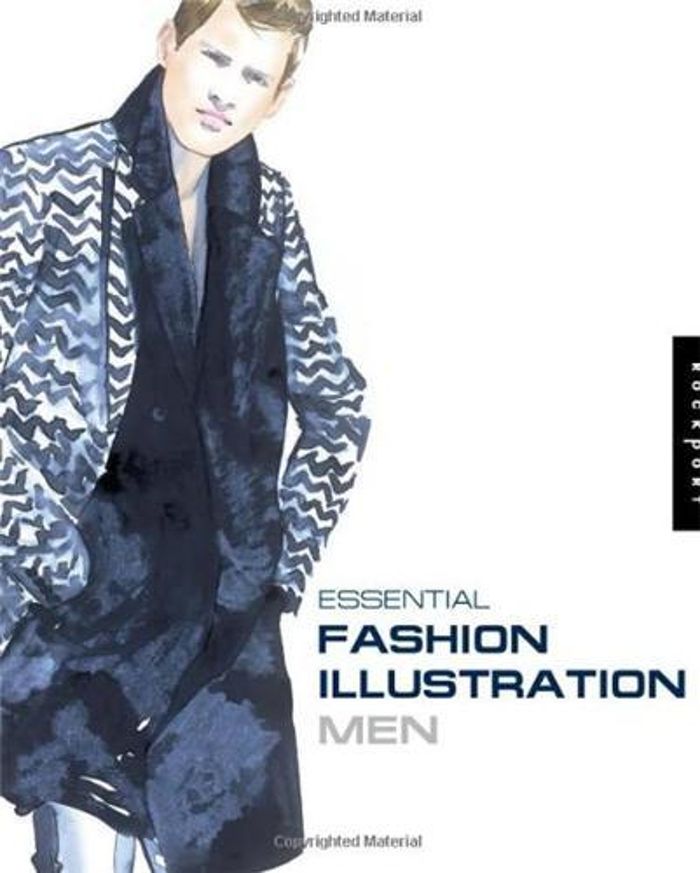 Couverture du livre « ESSENTIAL FASHION ILLUSTRATION MEN /ANGLAIS », librairie Les Contes Infusés à Corte