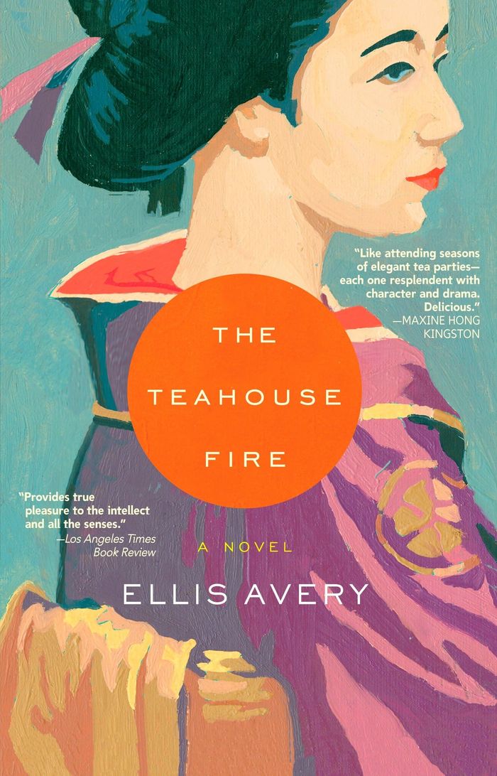 Couverture du livre « THE TEAHOUSE FIRE » de Ellis Avery, librairie Les Contes Infusés à Corte