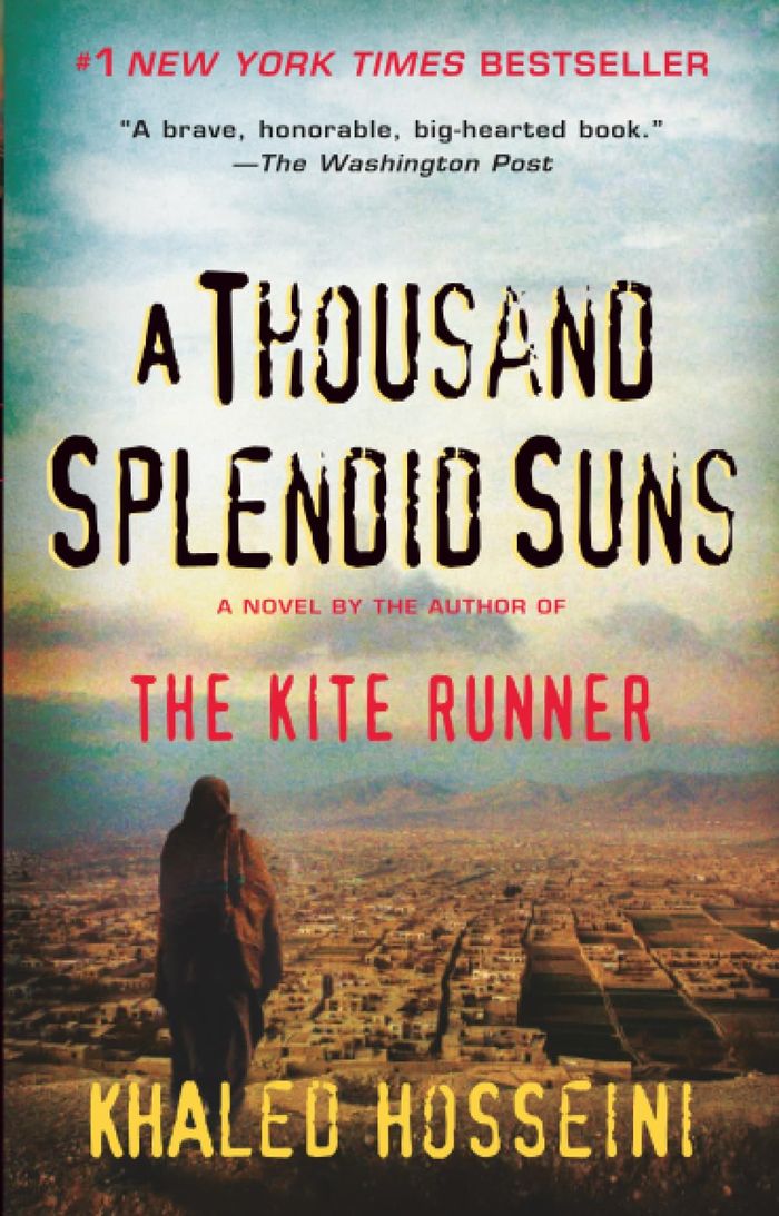 Couverture du livre « A THOUSAND SPLENDID SUNS » de Khaled Hosseini, librairie Les Contes Infusés à Corte