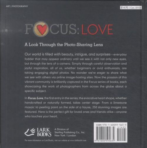 Quatrième de couverture de « FOCUS: LOVE: YOUR WORLD, YOUR IMAGES »