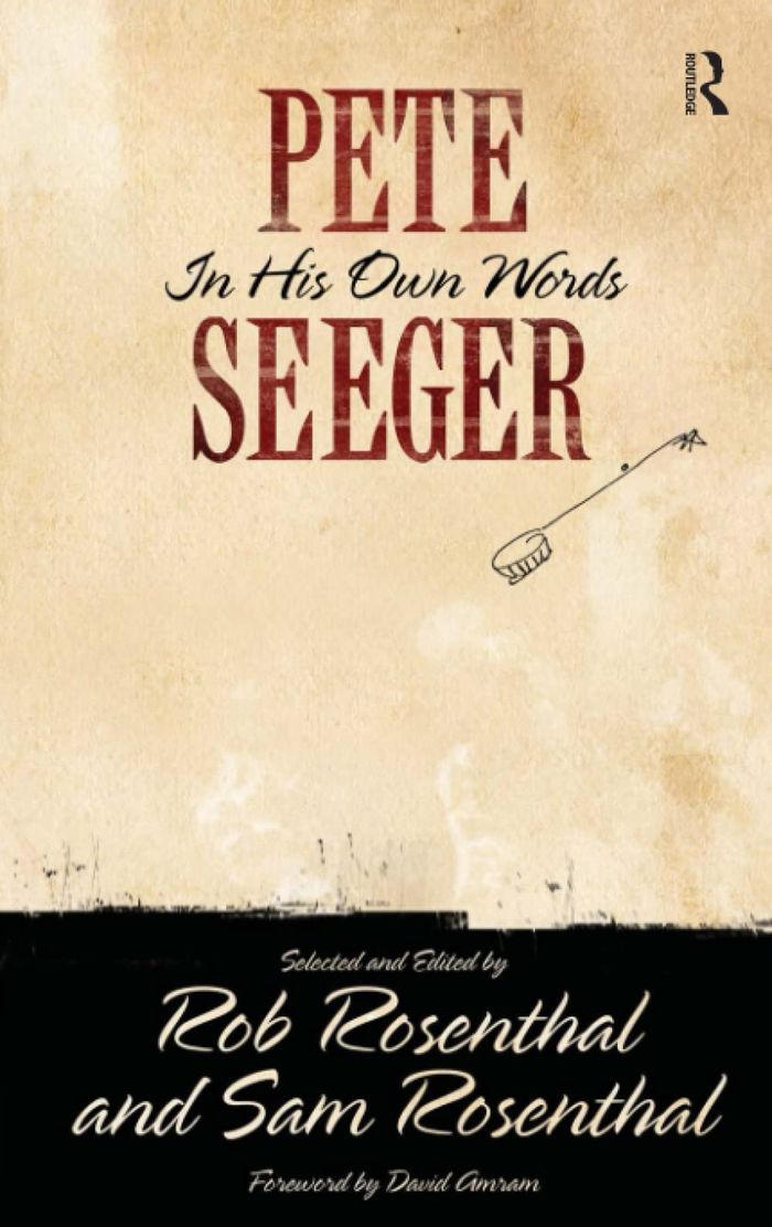 Couverture du livre « PETE SEEGER IN HIS OWN WORDS », librairie Les Contes Infusés à Corte