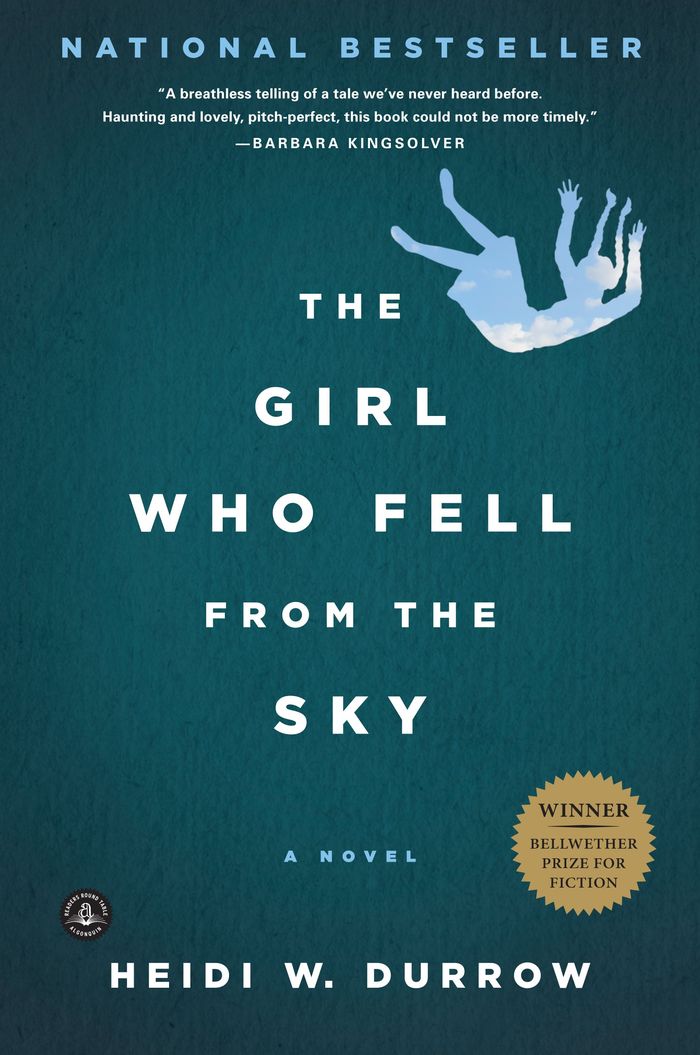 Couverture du livre « THE GIRL WHO FELL FROM THE SKY » de Durrow, W Heidi, librairie Les Contes Infusés à Corte