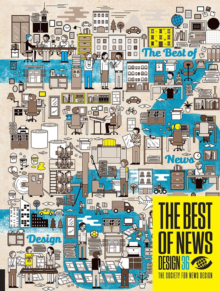 Couverture du livre « BEST OF NEWS DESIGN 36 /ANGLAIS » de Snd, librairie Les Contes Infusés à Corte