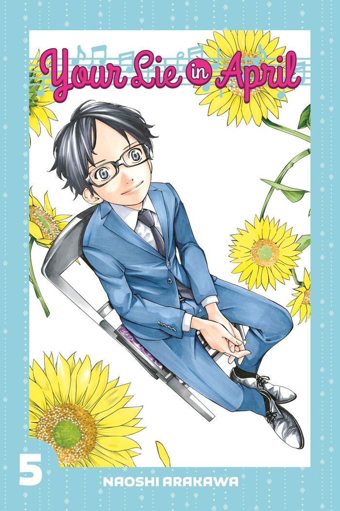 Couverture du livre « YOUR LIE IN APRIL 5 », librairie Les Contes Infusés à Corte